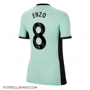 Chelsea Enzo Fernandez #8 Replika Tredje Tröja Damer 2023-24 Kortärmad